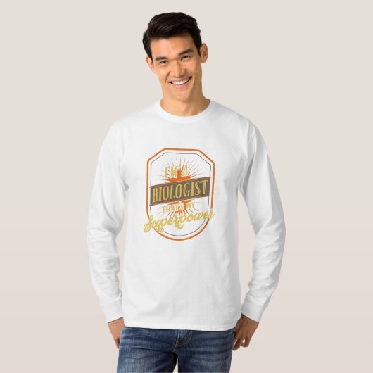 生物学者 Tシャツ (正面フル)