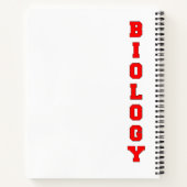 生物学 ノートブック (裏面)