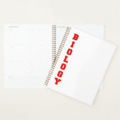 生物学 プランナー手帳 (ディスプレー)