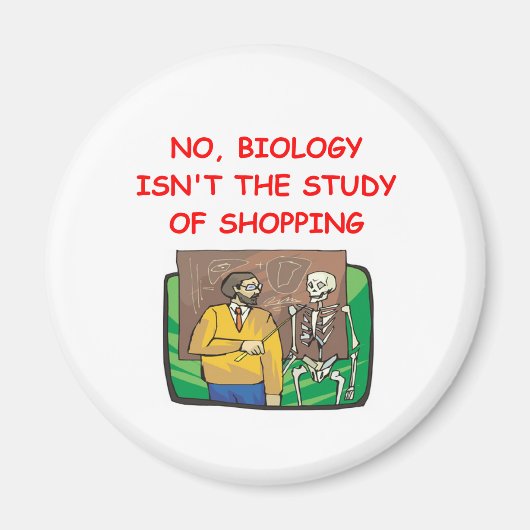 生物学 マグネット (正面)