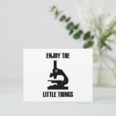 生物学 |学生の生物学者の科学者ギフト ポストカード (スタンド正面)