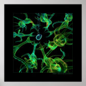 生物学：捕食 ポスター (正面)