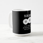 生物学 – 生物学で唯一の科学の賜物 コーヒーマグカップ (正面左)