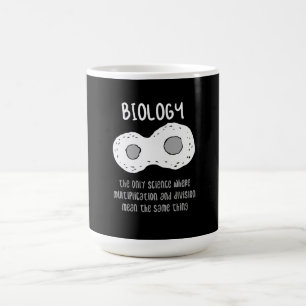 生物学 – 生物学で唯一の科学の賜物 コーヒーマグカップ