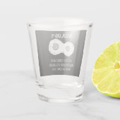 生物学 – 生物学で唯一の科学の賜物 ショットグラス (裏面)