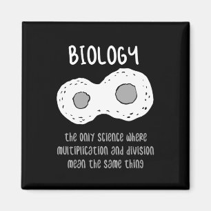生物学 – 生物学で唯一の科学の賜物 マグネット
