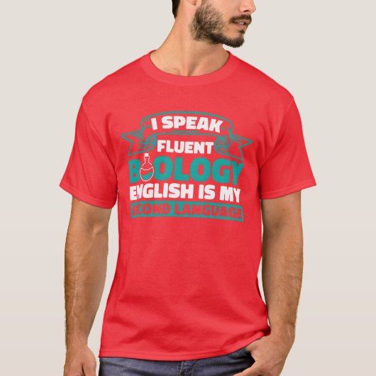 生物学 生物学者 生物学専攻 レトロ Tシャツ (正面)