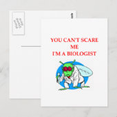 生物学.png ポストカード (正面/裏面)