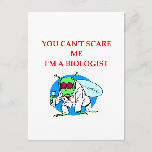 生物学.png ポストカード (正面)