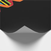 生物学dna分子科学先生遺伝子 ラッピングペーパー (角)