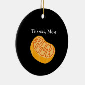 生物学t、ミトコンドリア感謝してい、マム、科学。 セラミックオーナメント (右)