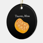 生物学t、ミトコンドリア感謝してい、マム、科学。 セラミックオーナメント (左)