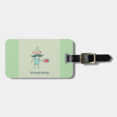 生物工学科学者 ラゲッジタグ (正面横)