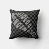 生物工学者グレイ クッション (裏面)