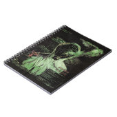 生物廃棄物 – テクノ – ジストピアのストリートウェアデザイン ノートブック (左側)