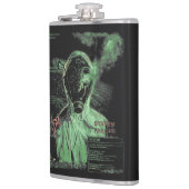 生物廃棄物 – テクノ – ジストピアのストリートウェアデザイン フラスク (左)