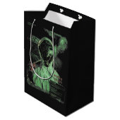 生物廃棄物 – テクノ – ジストピアのストリートウェアデザイン ミディアムペーパーバッグ (裏面アングル)