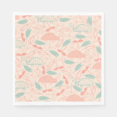 生物心地よいパターン スタンダードランチョンナプキン (正面)