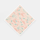 生物心地よいパターン スタンダードランチョンナプキン (角)