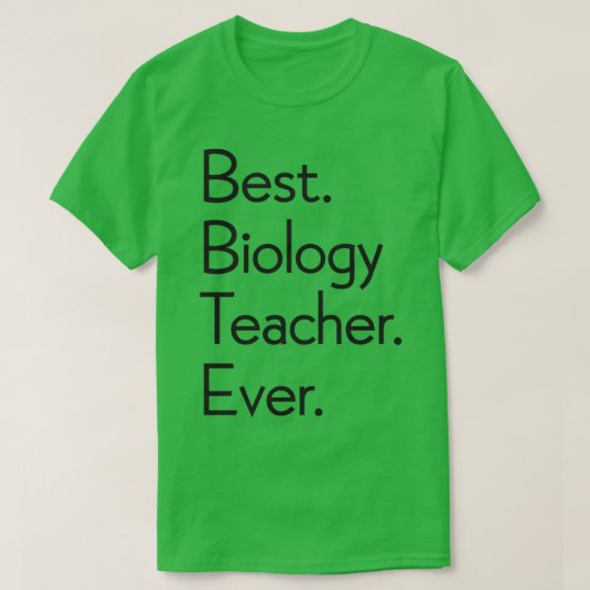 生物最高の先生先生Day 16 Tシャツ (デザイン正面)