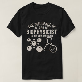 生物物理学専攻4年生、生物物理学者の誕生日 Tシャツ