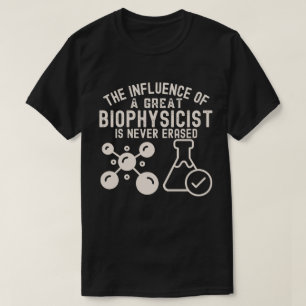 生物物理学専攻4年生、生物物理学者の誕生日 Tシャツ