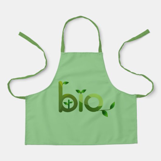 生物環フレンドリー境植物エコ エプロン (正面)