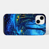 生物発光の森 iPhoneケース (裏面横)