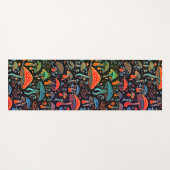 生物発光の至福で練習を照らす ヨガマット (正面(横))