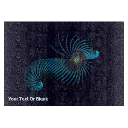 生物発光エイリアンシーライフ カッティングボード (正面)