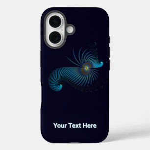 生物発光エイリアンシーライフ iPhone 16ケース