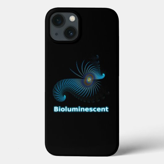生物発光エイリアン海の生物 Case-Mate iPhoneケース (裏面)