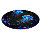 生物発光クラゲ夢 カッティングボード (角)