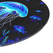 生物発光クラゲ夢 カッティングボード (角)