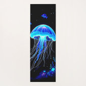生物発光クラゲ夢 ヨガマット (裏面)