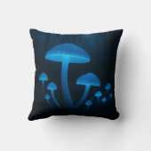 生物発光性キノコ林 クッション (裏面)