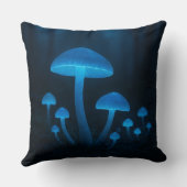 生物発光性キノコ林 クッション (裏面)