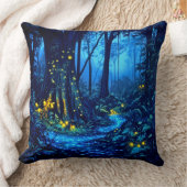 生物発光林 クッション (ブランケット)
