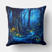 生物発光林 クッション (裏面)