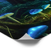 生物発光林 ポスター (角)