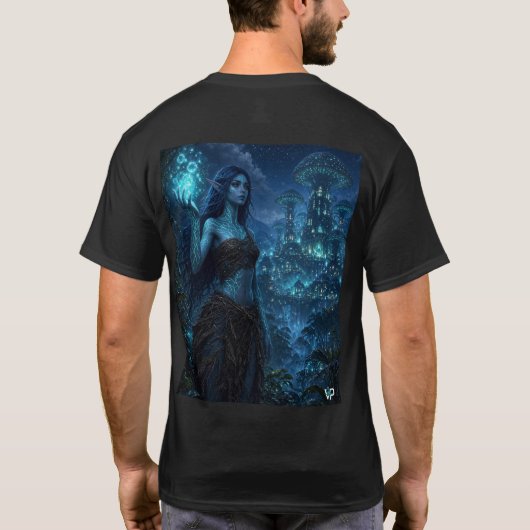生物発光 Tシャツ (裏面)