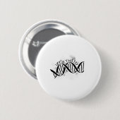 生物科学 |生物学者の生物学者ギフト 缶バッジ (正面&裏面)