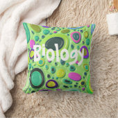 生物細胞科学細胞学勉強学生おもしろい クッション (ブランケット)