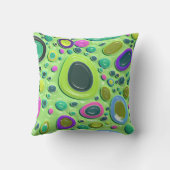 生物細胞科学細胞学勉強学生おもしろい クッション (裏面)