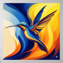 生物群系ハミングバードアート