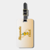 生物遺伝性の雛 ラゲッジタグ (正面縦)