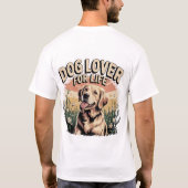 生犬好き Tシャツ (裏面)