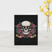 生理の前の世代の悪生まれい カード (黄色い花)