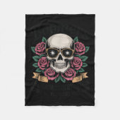 生理の前の世代の悪生まれい フリースブランケット (正面)