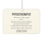 生理パーソナライズされた療法おもしろい カーエアーフレッシュナー (正面)